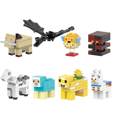 Minecraft Brick Minifigure Custom Set Series 3